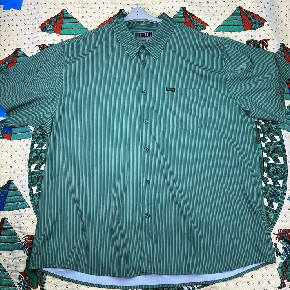 Dixxon The Benny Triple Stripe Short Sleeve Shirt 4X